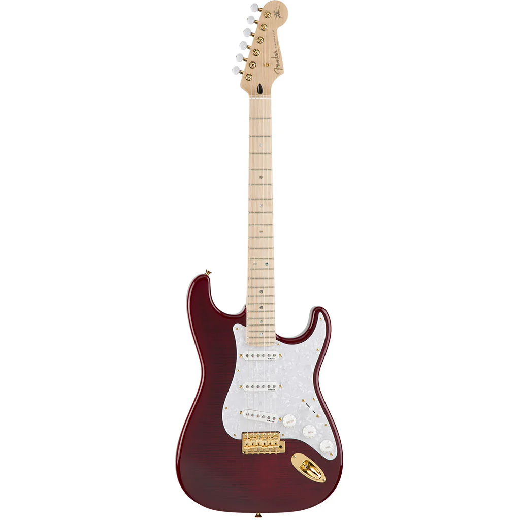 Fender - Richie Kotzen Stratocaster®, Maple Fingerboard, Transparent Red Burst - Image 2