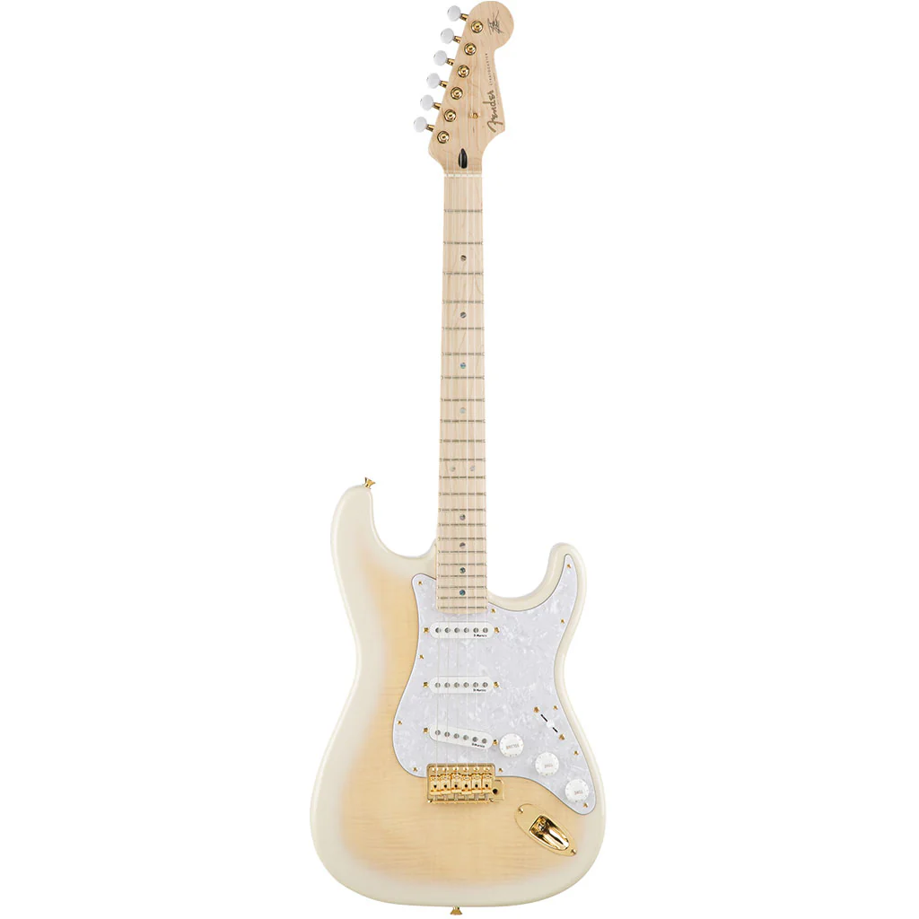 Fender - Richie Kotzen Stratocaster®, Maple Fingerboard, Transparent White Burst - Image 2