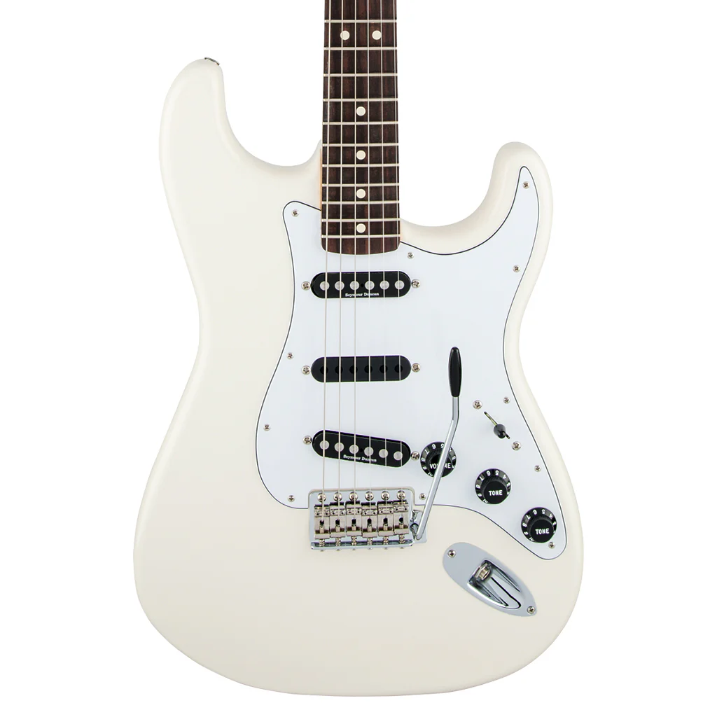 Fender - Ritchie Blackmore Stratocaster, Scalloped Rosewood Fingerboard - Olympic White