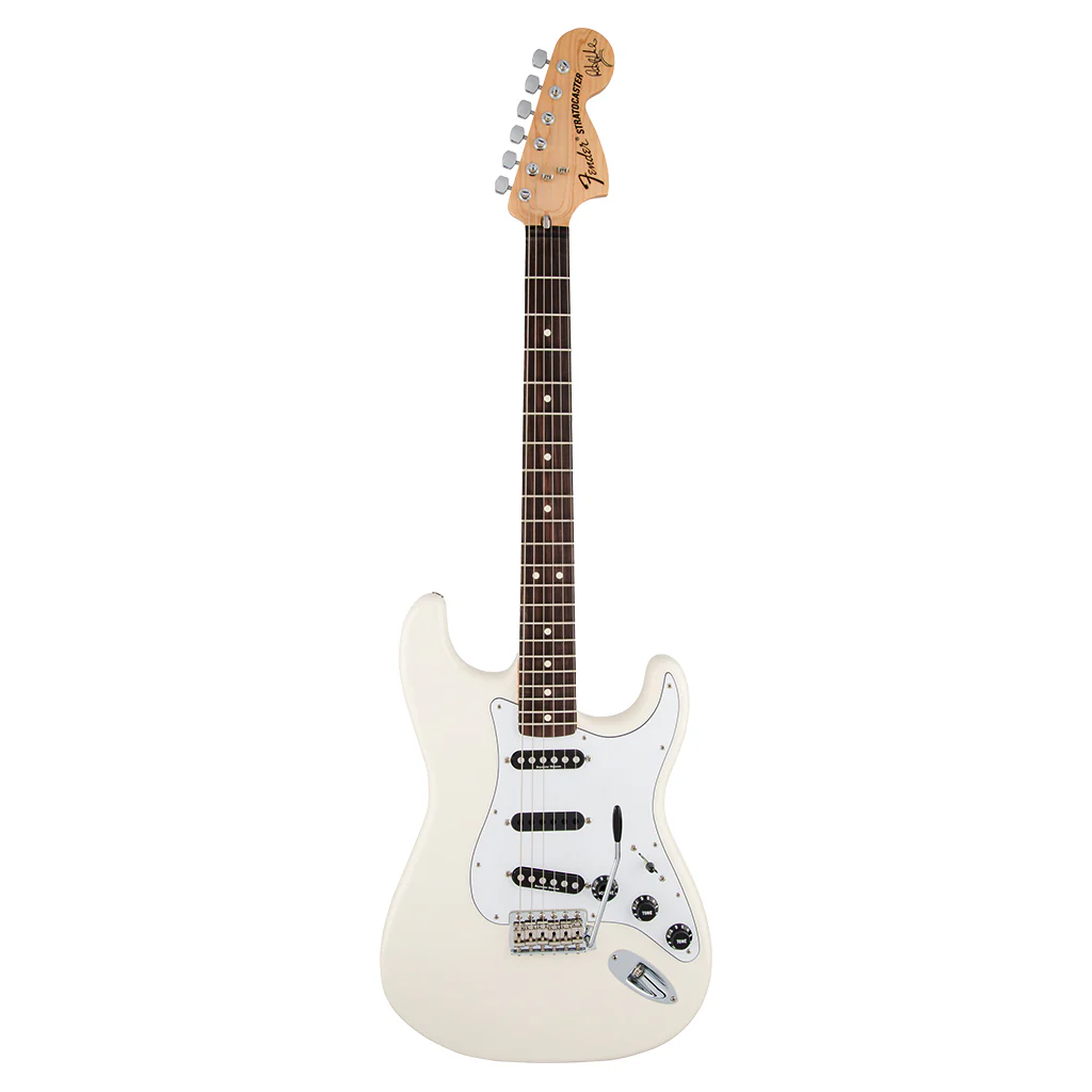 Fender - Ritchie Blackmore Stratocaster, Scalloped Rosewood Fingerboard - Olympic White - Image 2