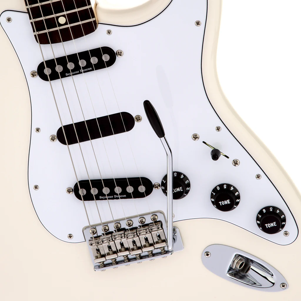 Fender - Ritchie Blackmore Stratocaster, Scalloped Rosewood Fingerboard - Olympic White - Image 6