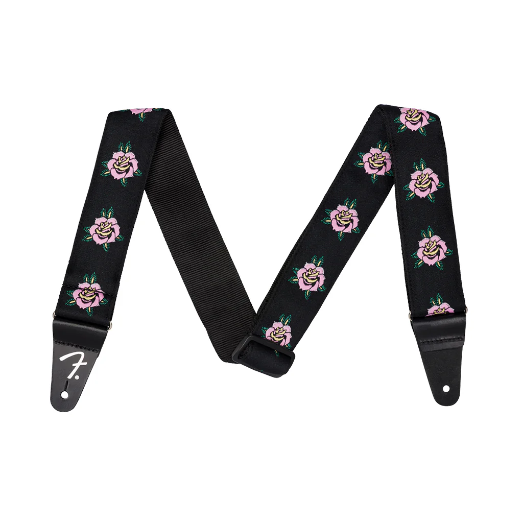 Fender Rose 2" Guitar Strap - Pink