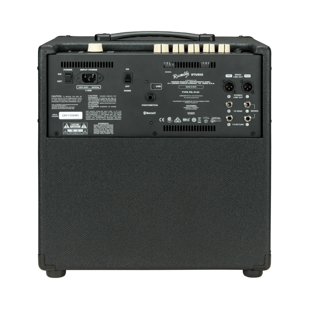 Fender Rumble Studio 1 x 10-inch 40-watt Bass Combo Amp - Image 3