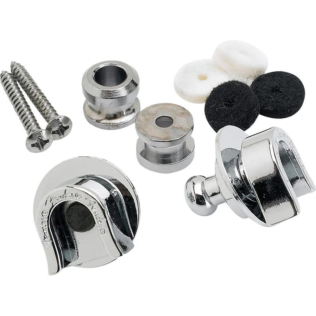 Fender Security Strap Locks - Chrome