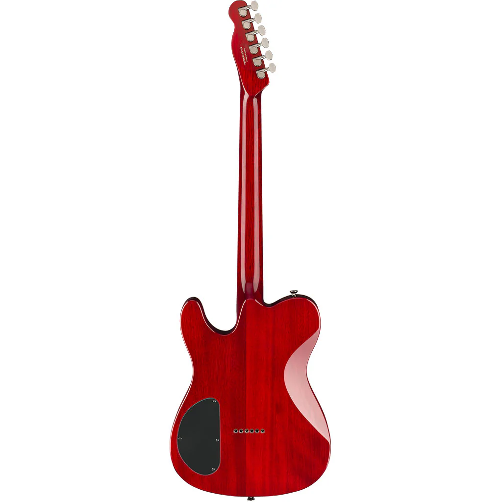 Fender Special Edition Custom Telecaster HH - Flame Maple Crimson Red Transparent - Image 3