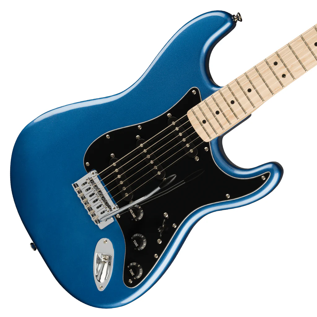 Squier Affinity Stratocaster Black Pick Guard - Lake Placid Blue - Maple - Image 7