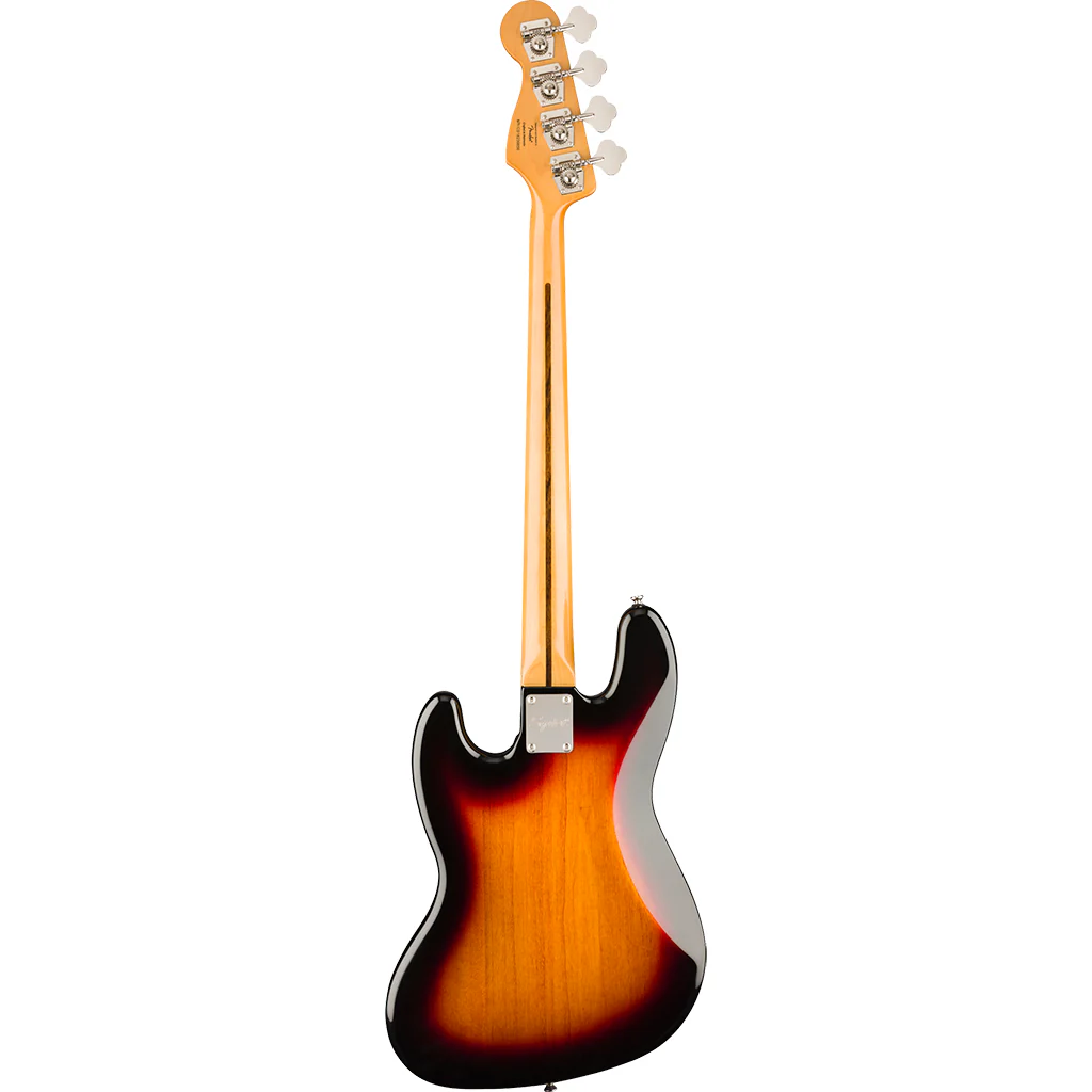 Squier Classic Vibe 60's Jazz Bass - 3 Tone Sunburst - Laurel - Image 3