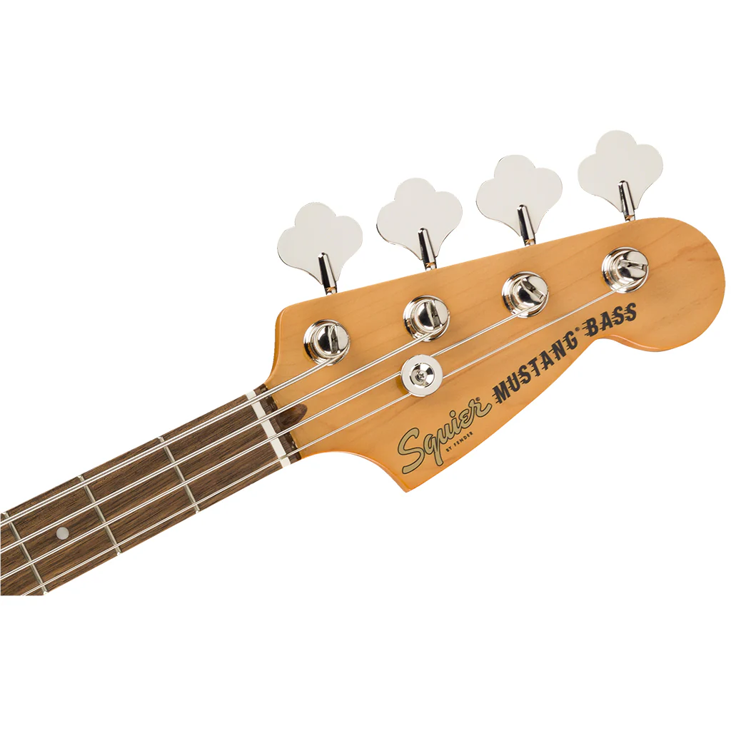 Squier Classic Vibe 60's Mustang Bass - Olympic White - Laurel - Image 4