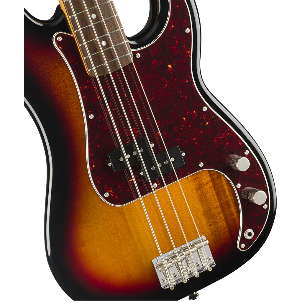 Squier - Classic Vibe 60's Precision Bass - 3 Tone Sunburst - Laurel - Image 6