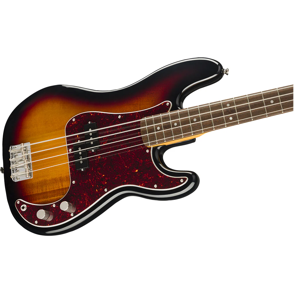 Squier - Classic Vibe 60's Precision Bass - 3 Tone Sunburst - Laurel - Image 7