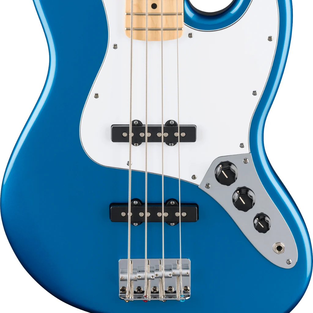 Fender Standard Jazz Bass, Maple Fingerboard - Aqua Marine Metallic - Image 7