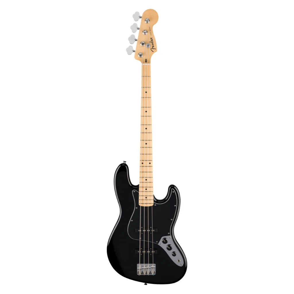 Fender Standard Jazz Bass, Maple Fingerboard - Black - Image 3
