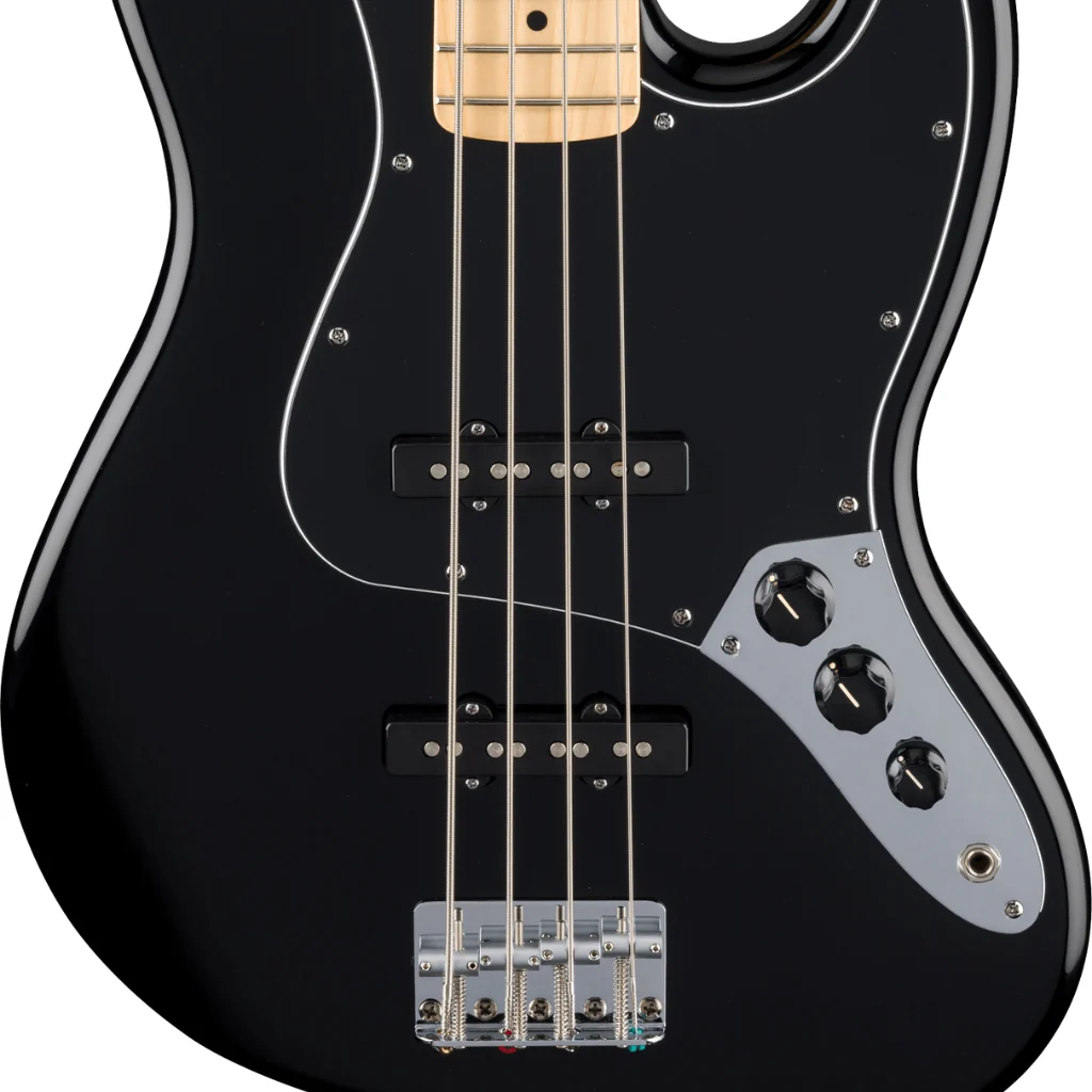 Fender Standard Jazz Bass, Maple Fingerboard - Black - Image 7