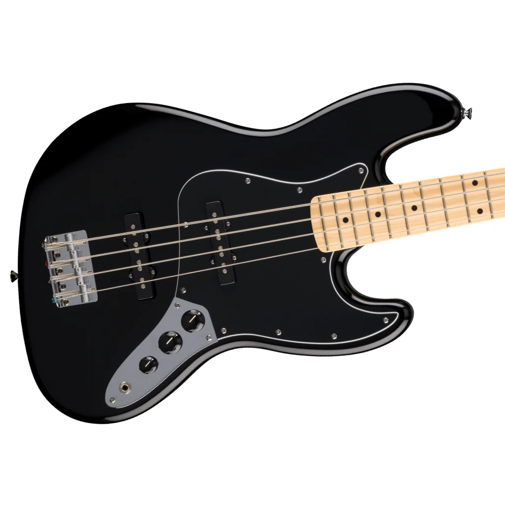 Fender Standard Jazz Bass, Maple Fingerboard - Black - Image 8