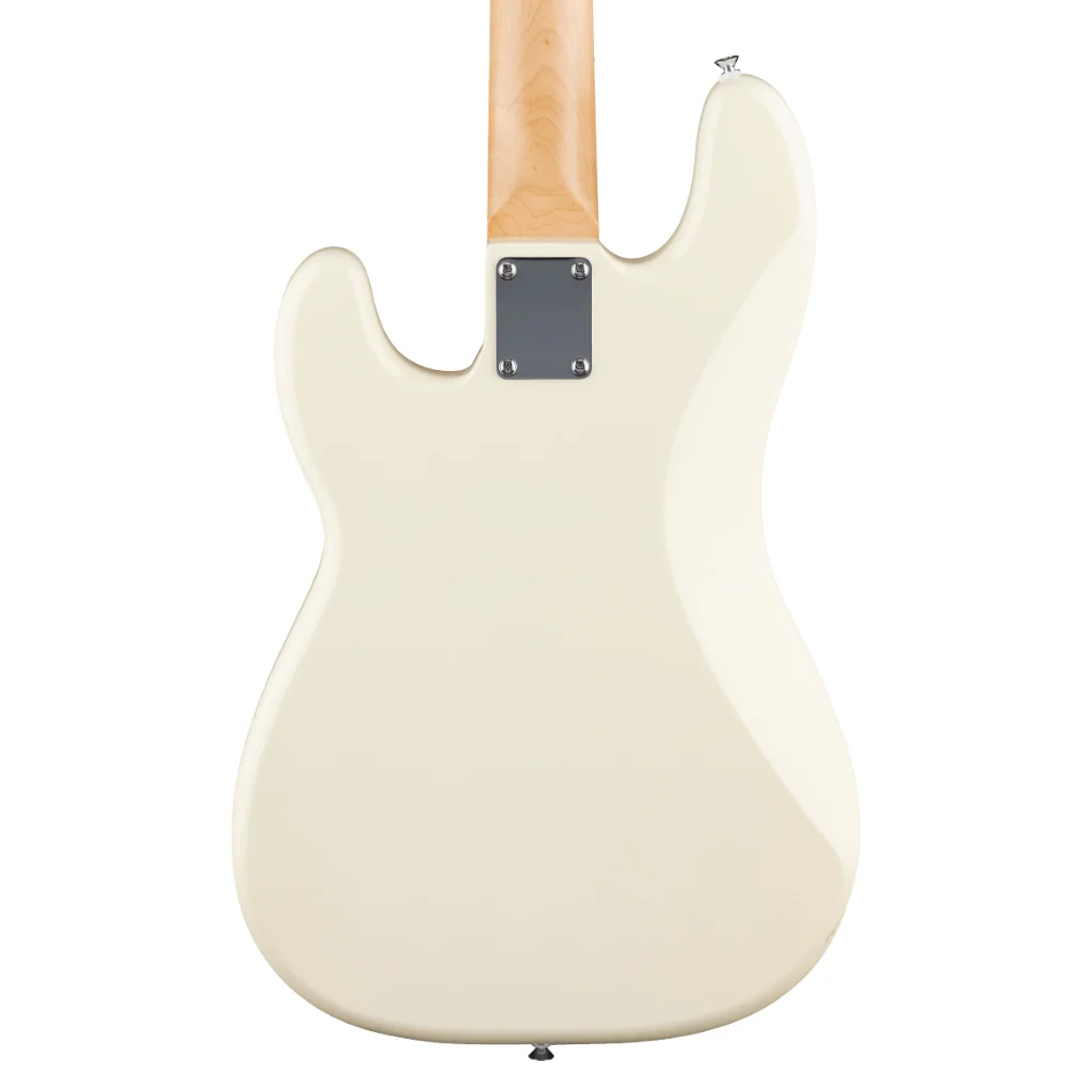 Fender Standard Precision Bass, Maple Fingerboard - Olympic White - Image 2