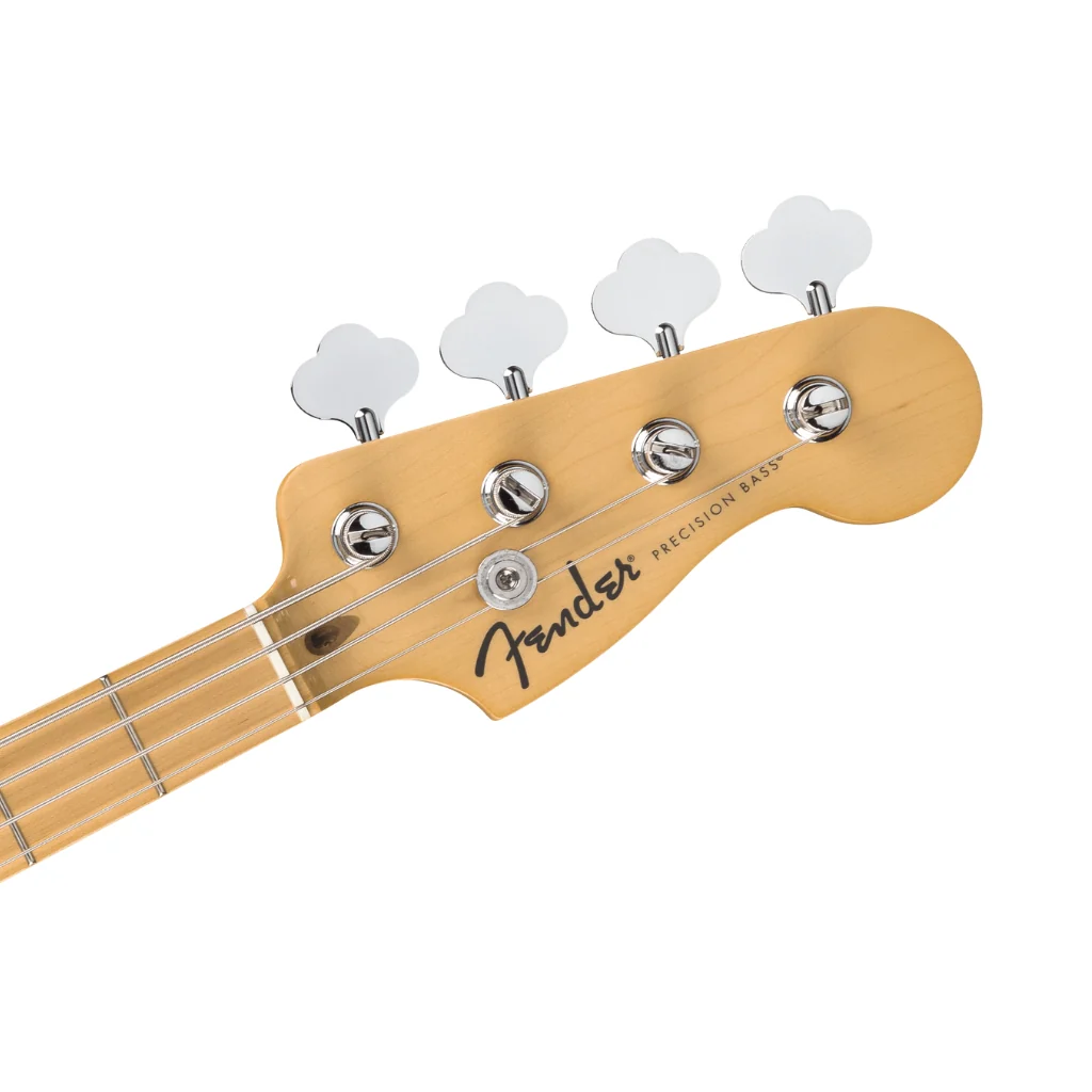 Fender Standard Precision Bass, Maple Fingerboard - Olympic White - Image 5