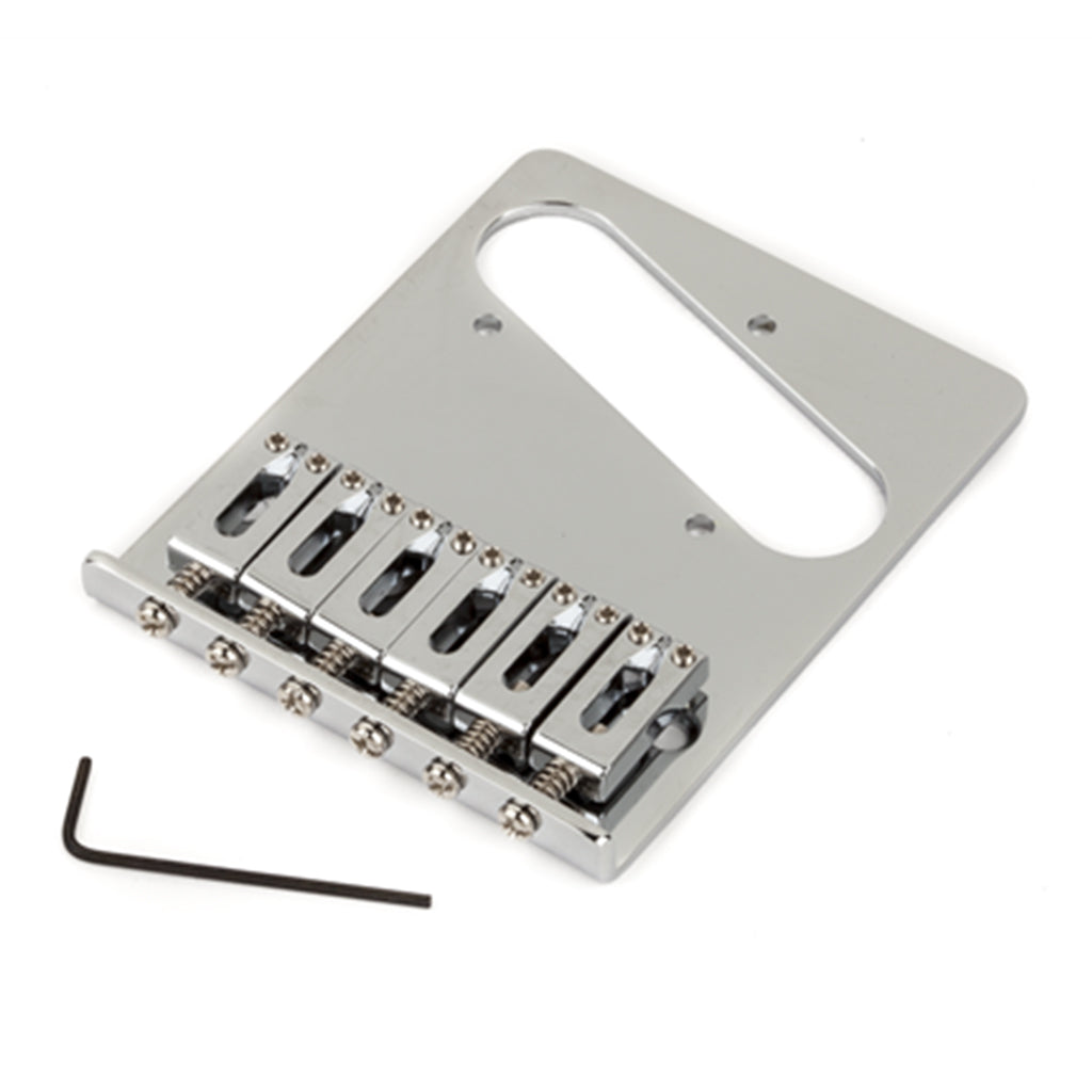 Fender Standard Series Telecaster Bridge Assembly in Chrome