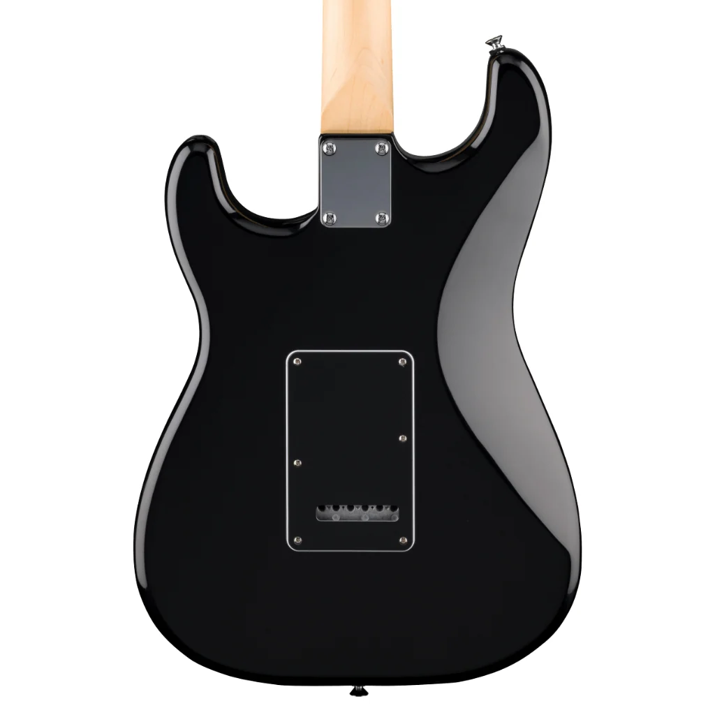 Fender Standard Stratocaster HSS, Laurel Fingerboard Electric Guitar - Black - Image 2