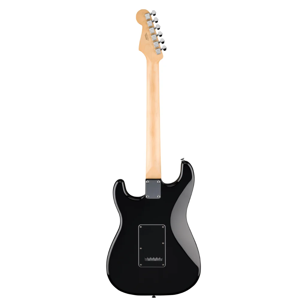 Fender Standard Stratocaster HSS, Laurel Fingerboard Electric Guitar - Black - Image 4