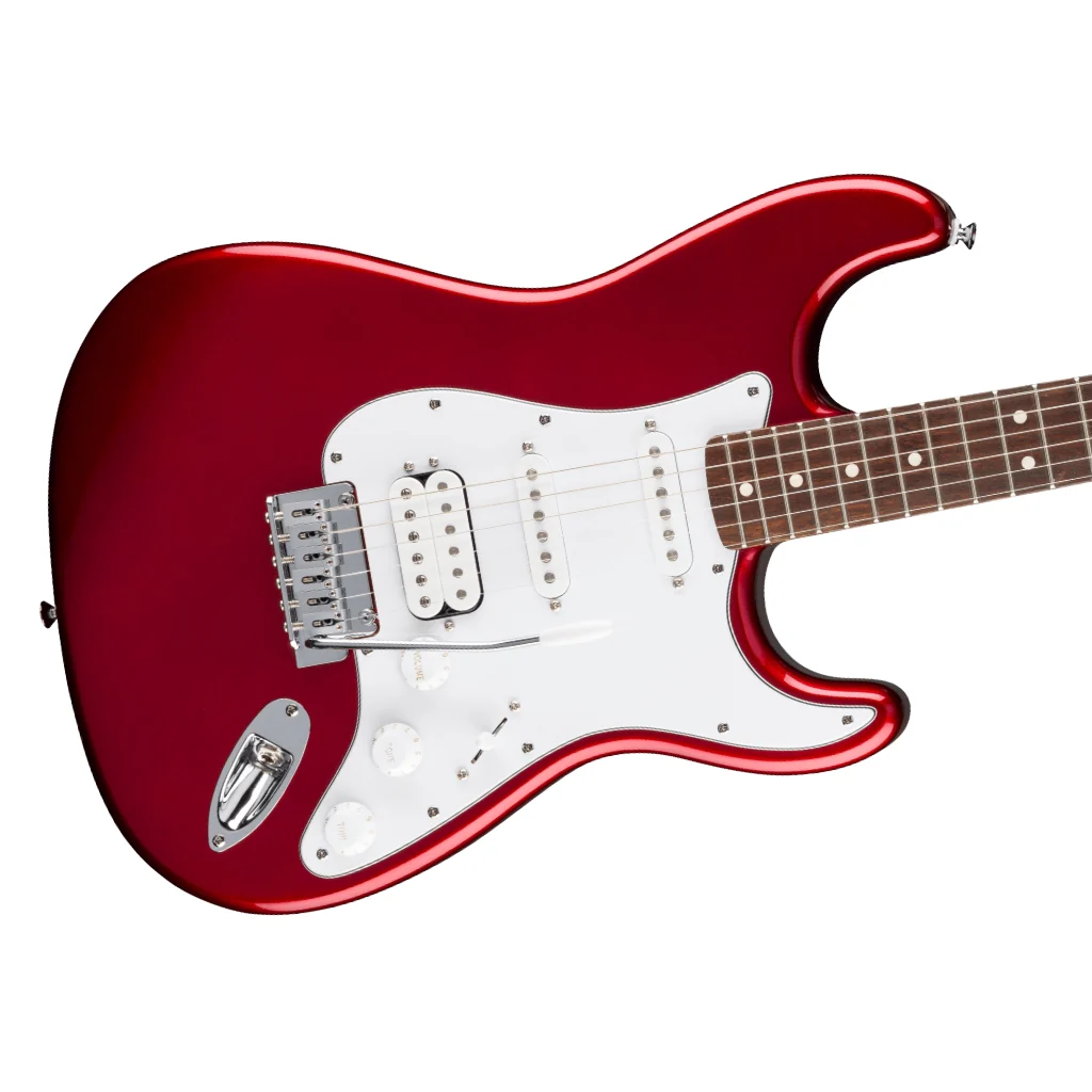 Fender Standard Stratocaster HSS, Laurel Fingerboard Electric Guitar - Candy Cola - Image 8