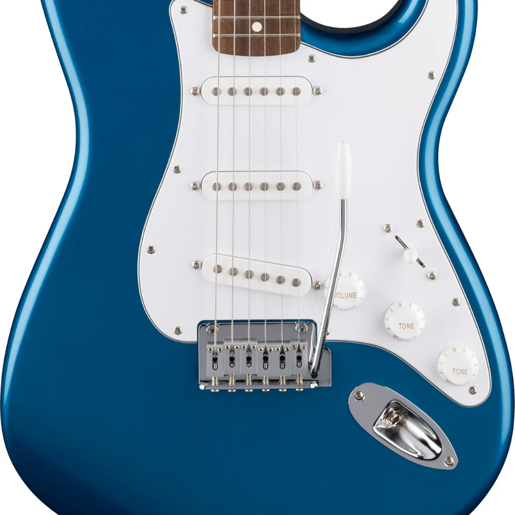 Fender Standard Stratocaster, Laurel Fingerboard Electric Guitar - Aqua Marine Metallic - Image 7