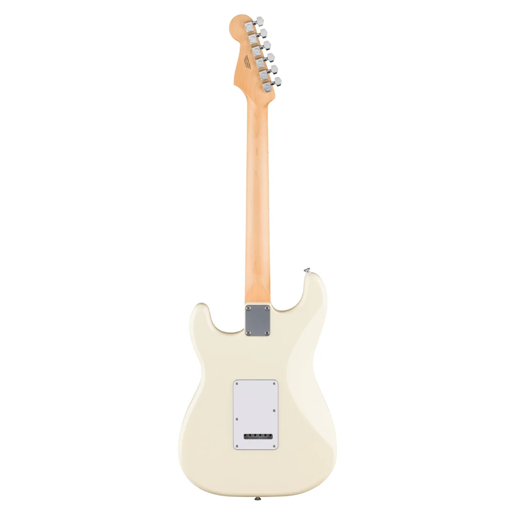 Fender Standard Stratocaster, Maple Fingerboard Electric Guitar - Olympic White - Image 4