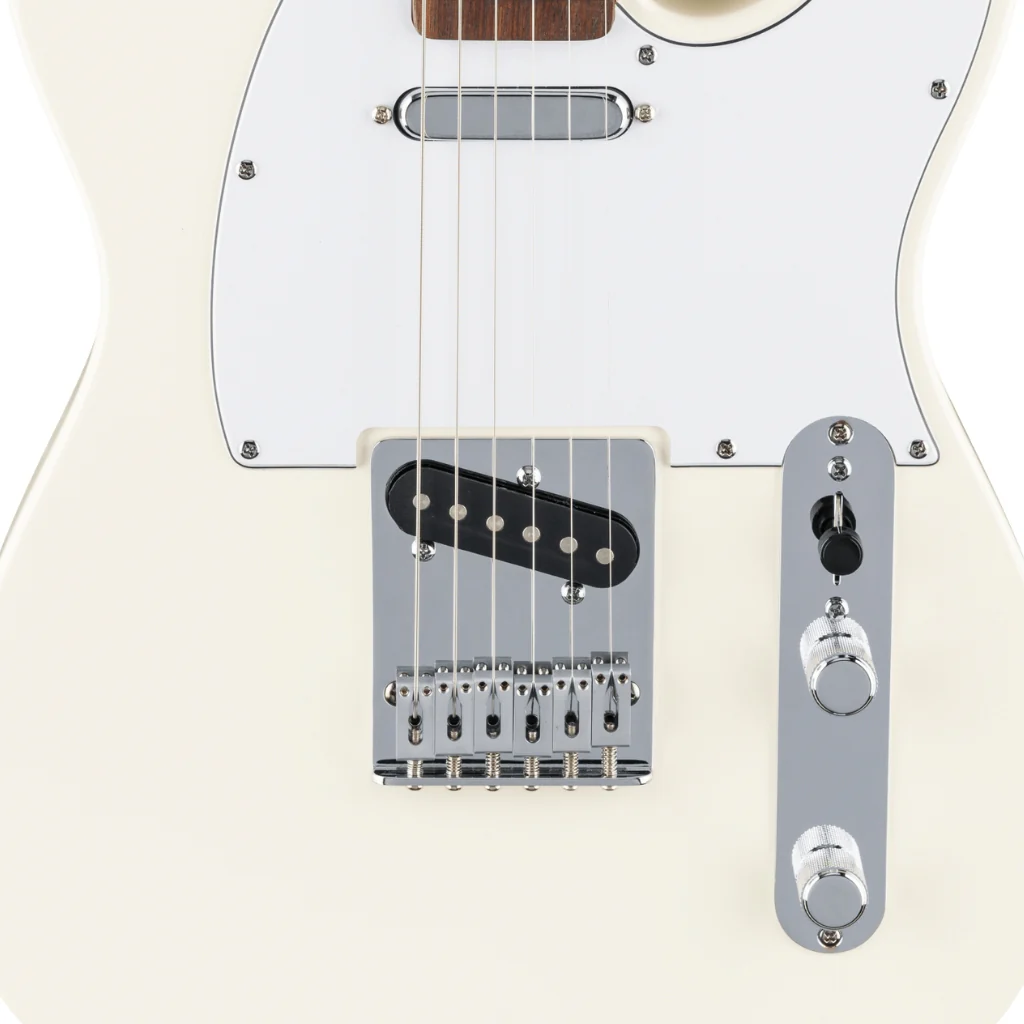 Fender Standard Telecaster, Laurel Fingerboard Electric Guitar - Olympic White - Image 7