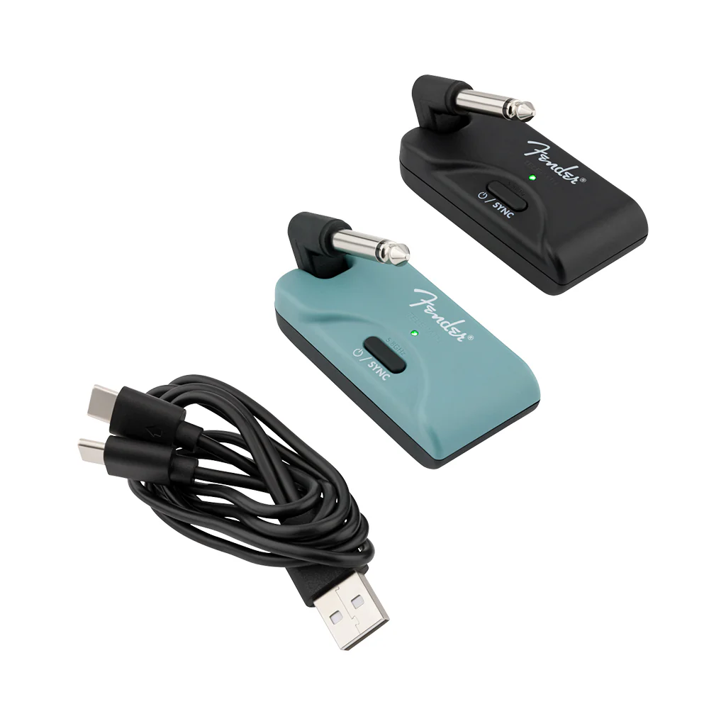 Fender Telepath Guitar Wireless System - Mystic Ice Blue & Black - Image 4