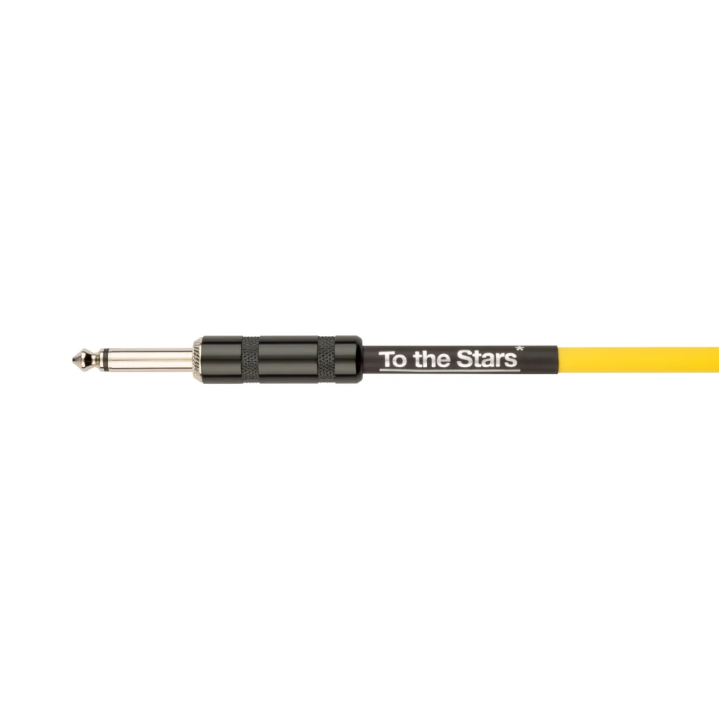 Fender Tom DeLonge 18.6' To The Stars Instrument Cable, Graffiti Yellow - Image 3