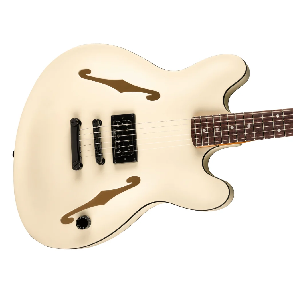 Fender Tom Delonge Starcaster in Satin Olympic White - Image 7