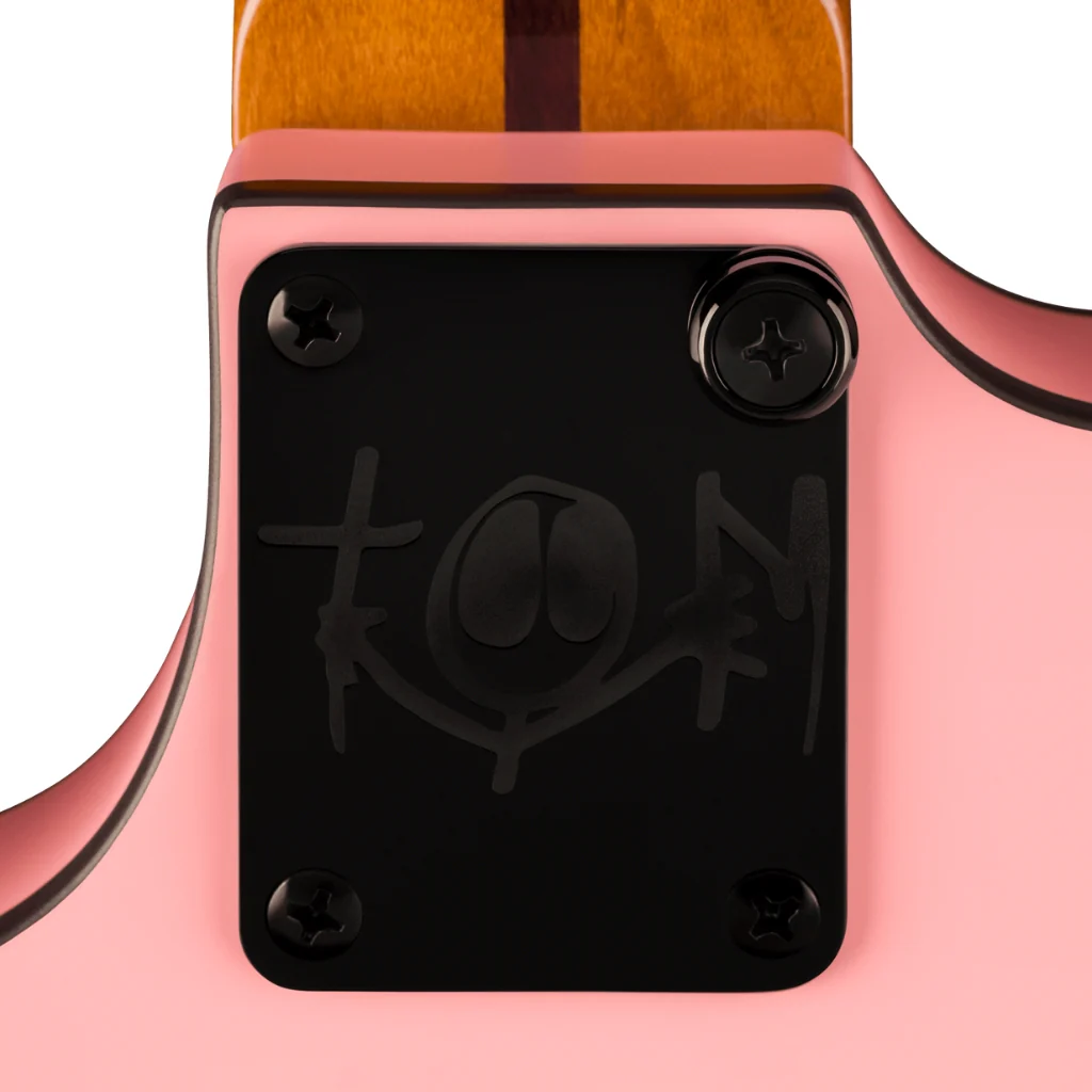 Fender Tom Delonge Starcaster in Satin Shell Pink - Image 6