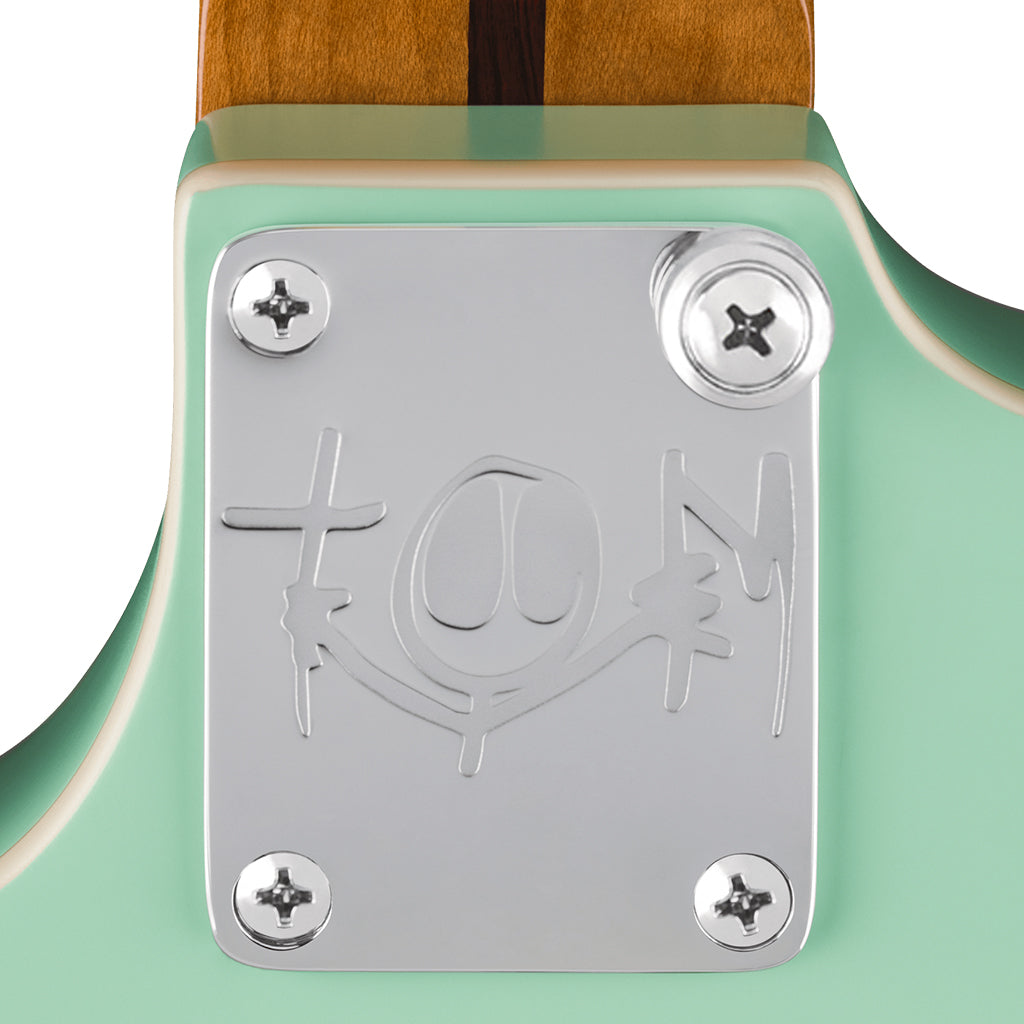 Fender Tom Delonge Starcaster in Satin Surf Green - Image 6