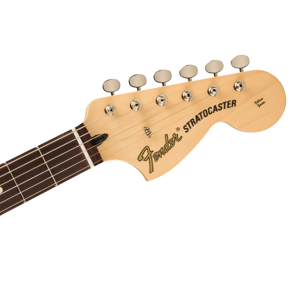 Fender Tom DeLonge Stratocaster Electric Guitar - Surf Green, Rosewood Fingerboard - Image 4