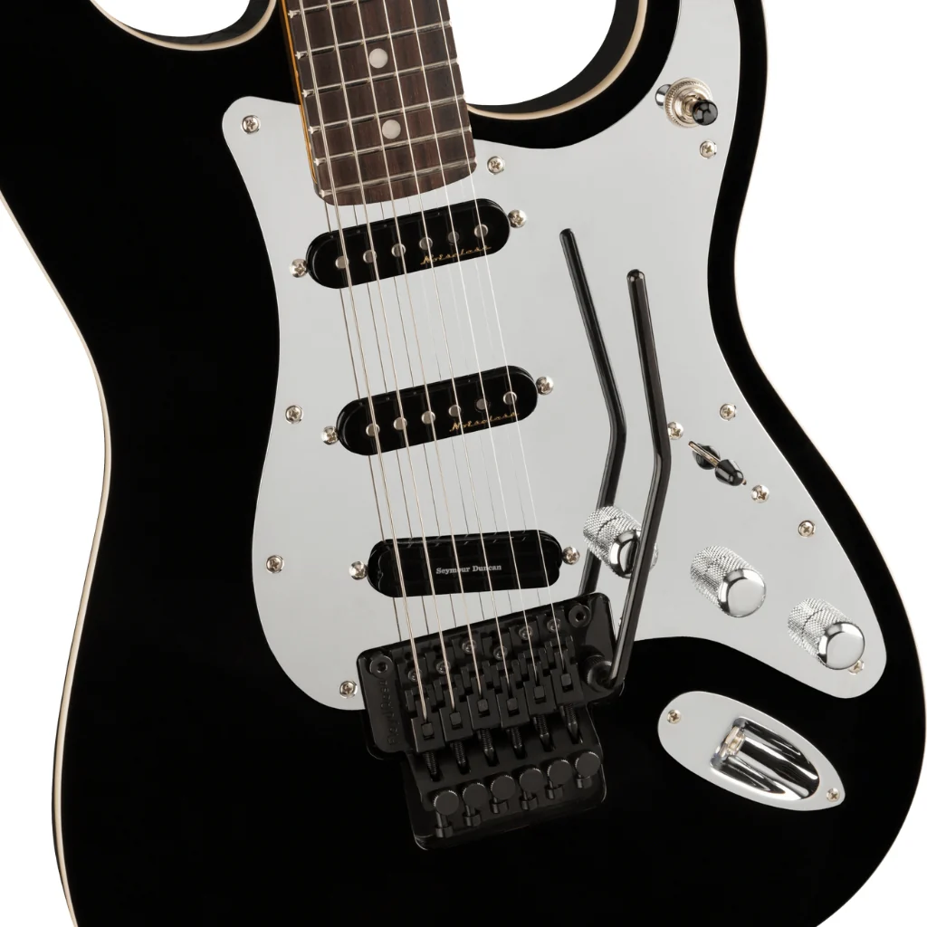 Fender Tom Morello Stratocaster - Black, Rosewood Fingerboard - Image 7