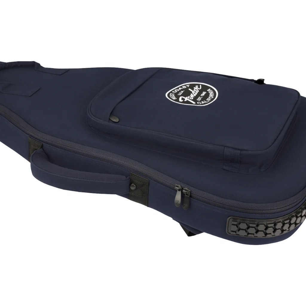 Fender Troubadour Electric Guitar Gig Bag - Navy - Image 6