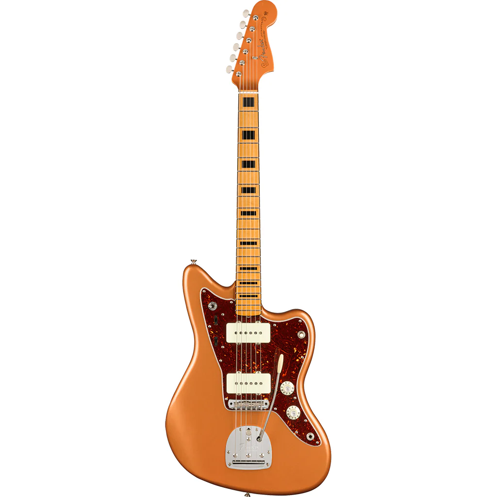 Fender - Troy Van Leeuwen Jazzmaster - Bound Maple Fingerboard - Copper Age - Image 3