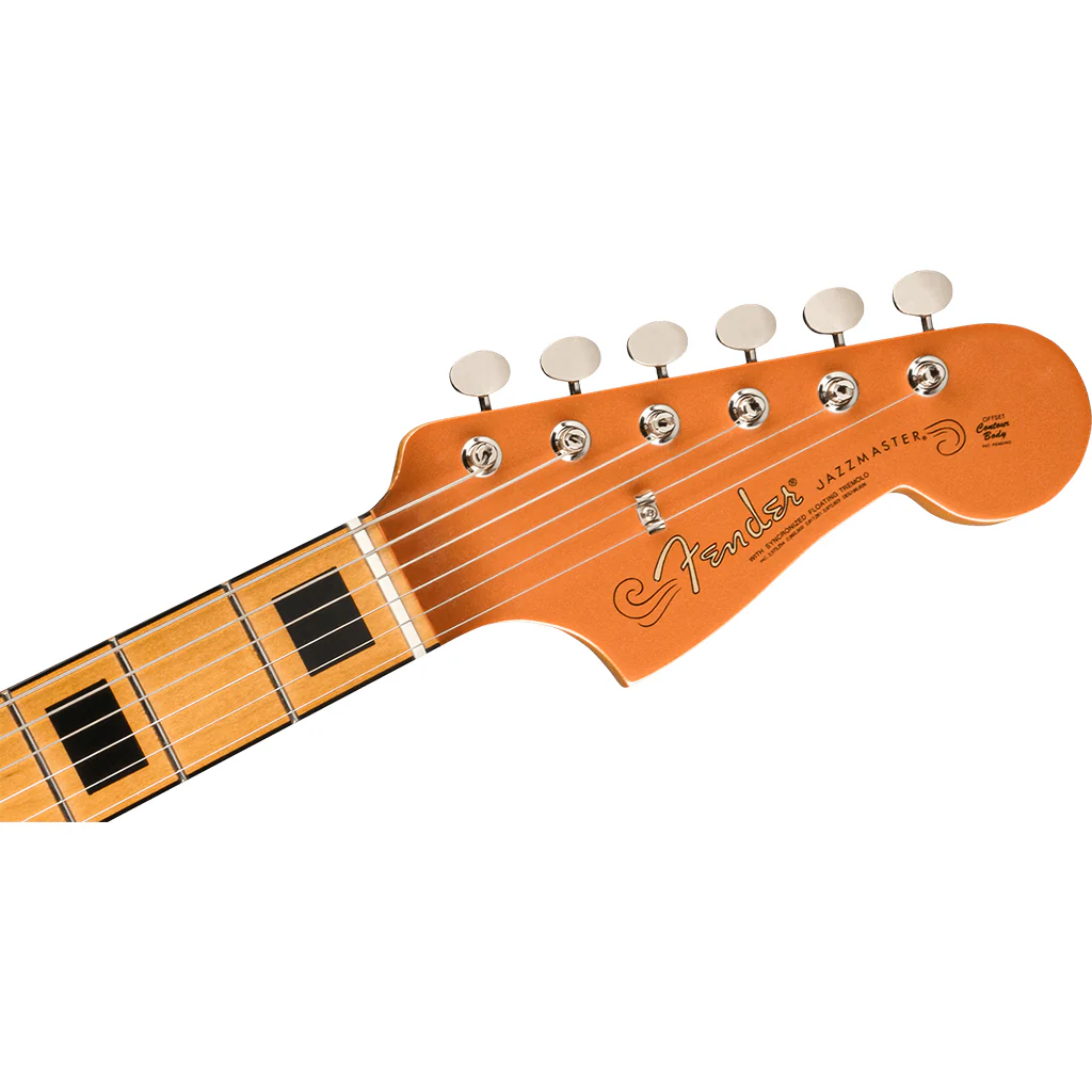 Fender - Troy Van Leeuwen Jazzmaster - Bound Maple Fingerboard - Copper Age - Image 5