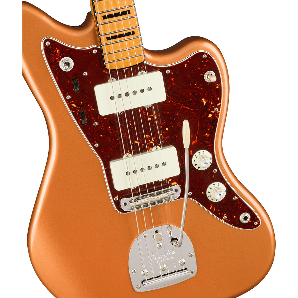 Fender - Troy Van Leeuwen Jazzmaster - Bound Maple Fingerboard - Copper Age - Image 7