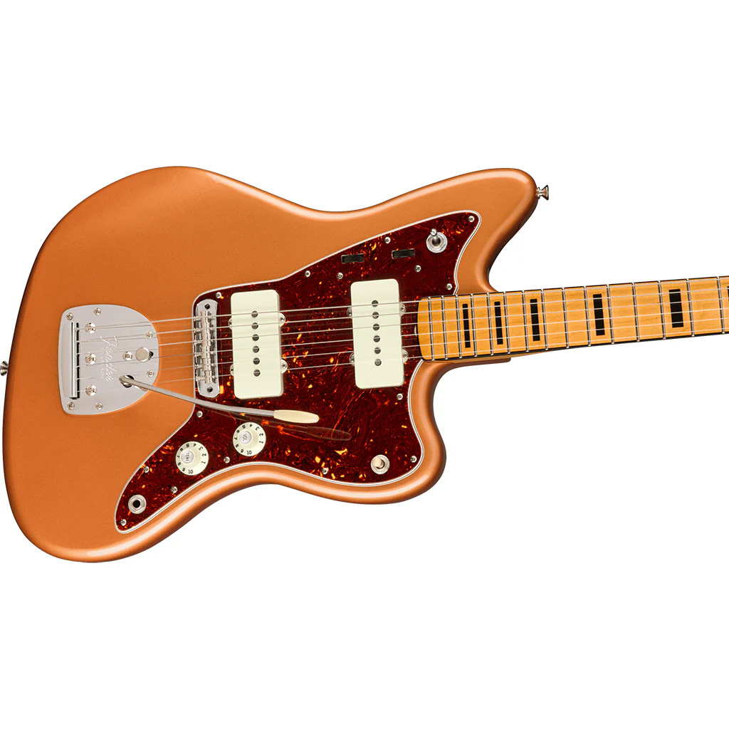 Fender - Troy Van Leeuwen Jazzmaster - Bound Maple Fingerboard - Copper Age - Image 8