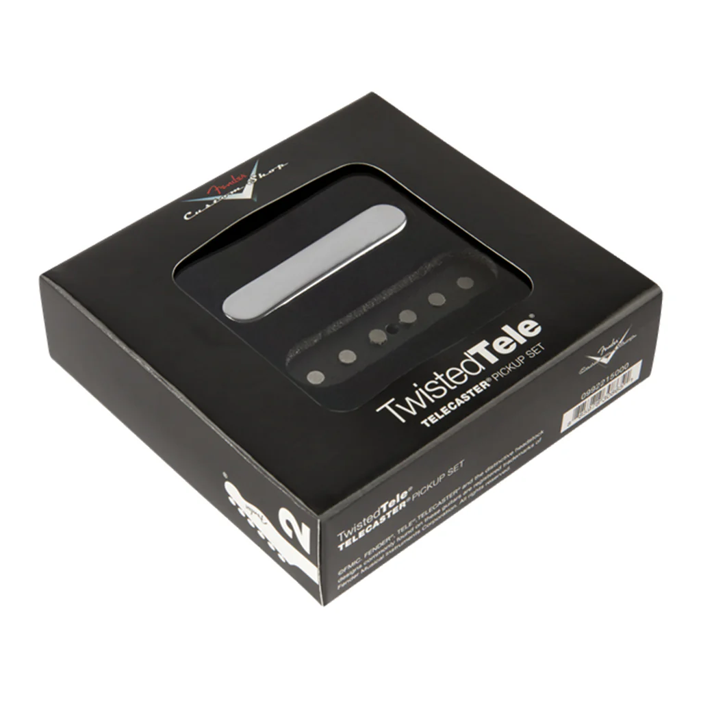 Fender Twisted Tele® Pickups - Black/Chrome - Image 2