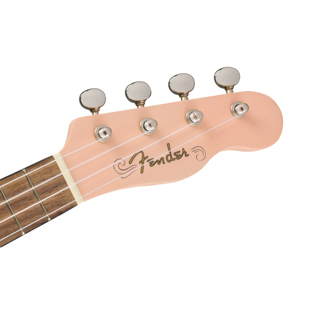 Fender Venice Soprano Ukulele - Shell Pink - Image 5