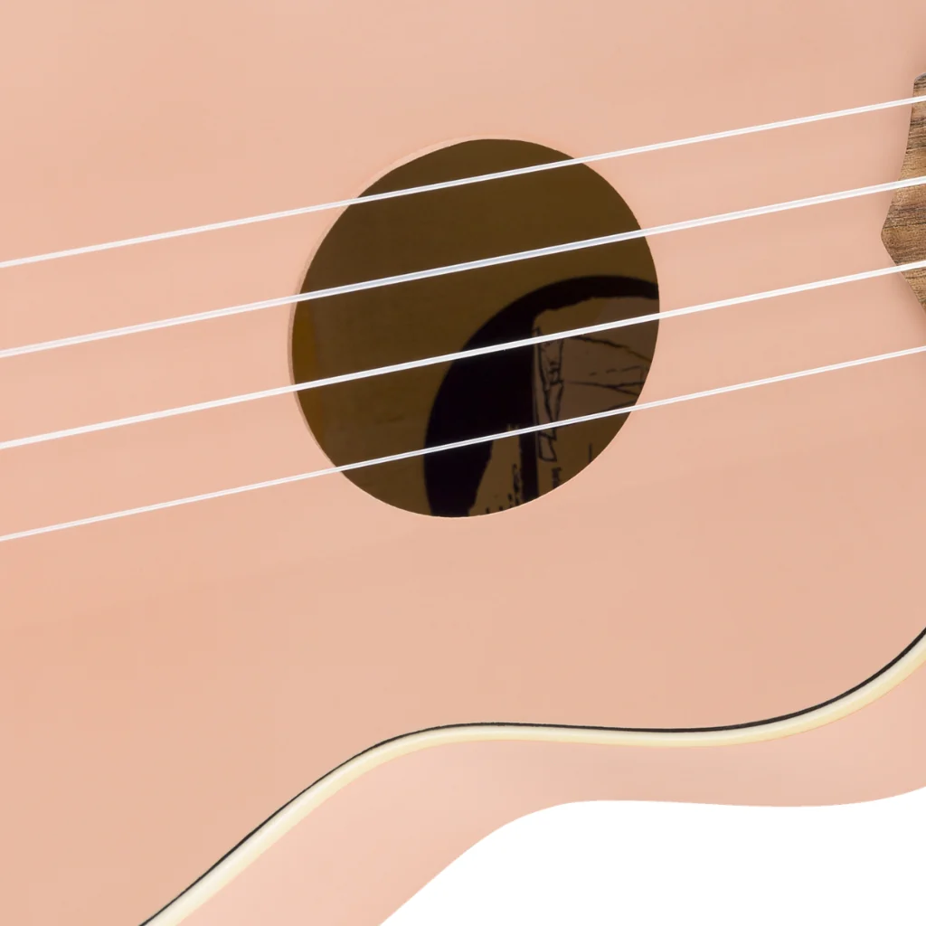 Fender Venice Soprano Ukulele - Shell Pink - Image 7