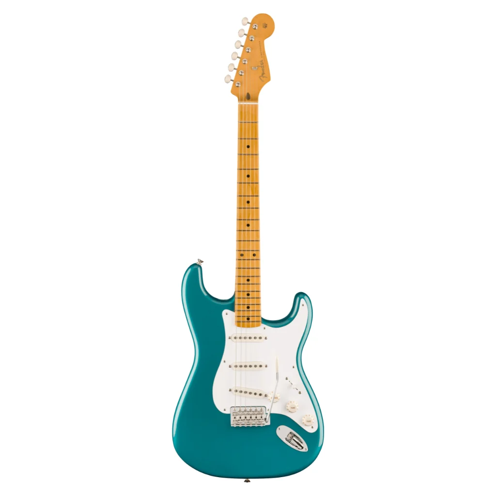 Fender Vintera II '50s Stratocaster Electric Guitar - Ocean Turquoise, Maple Fingerboard - Image 2