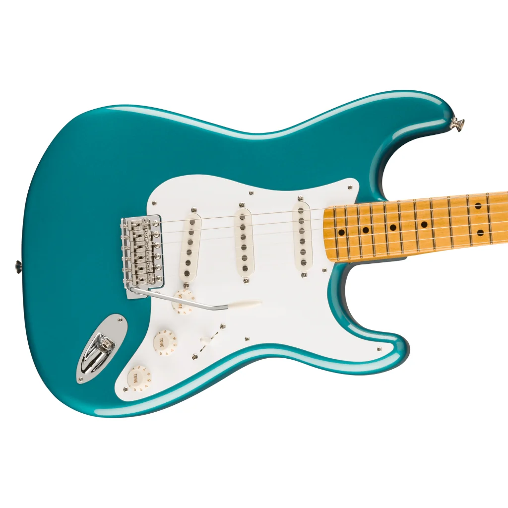 Fender Vintera II '50s Stratocaster Electric Guitar - Ocean Turquoise, Maple Fingerboard - Image 7