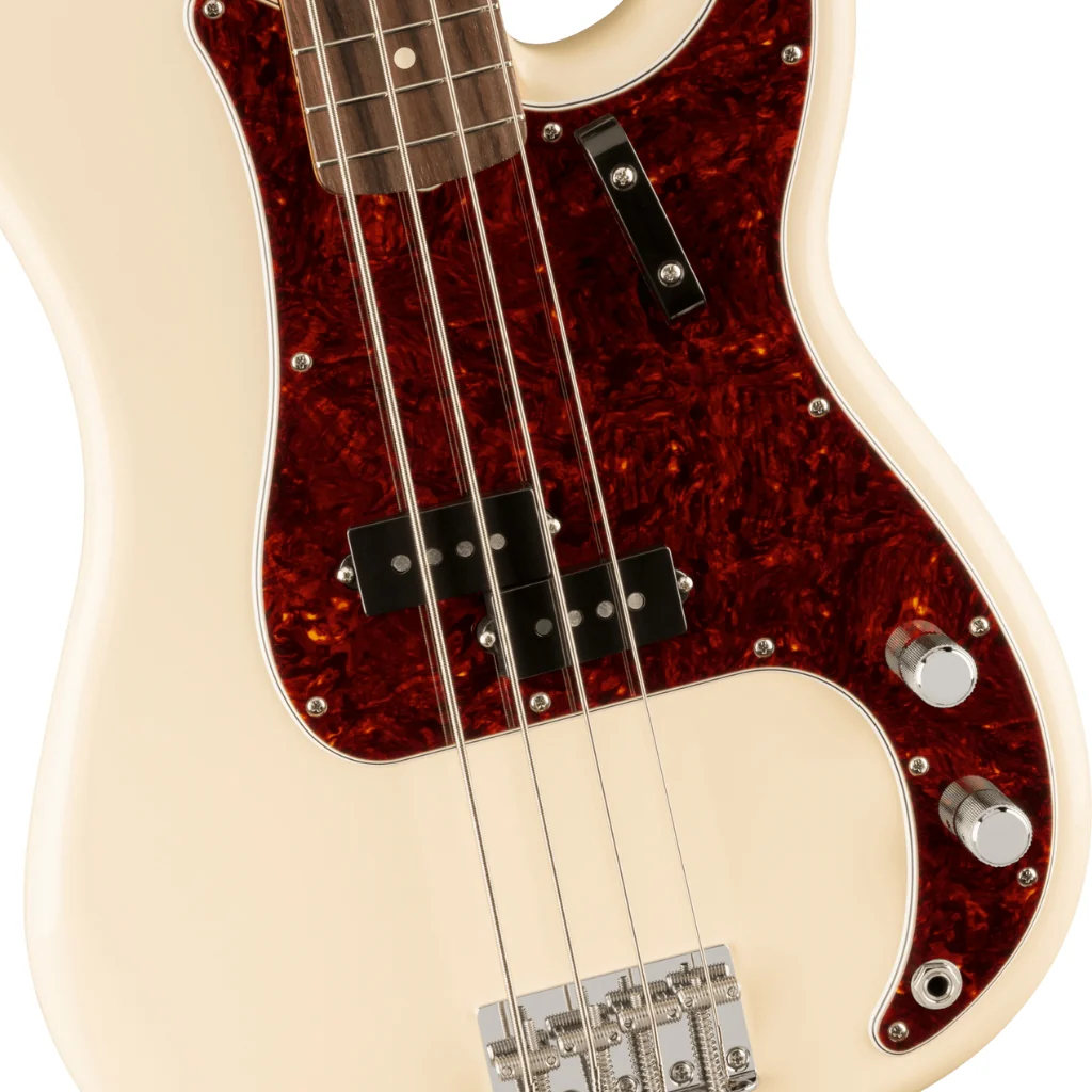 Fender Vintera II '60s Precision Bass, Rosewood Fingerboard, Olympic White - Image 7