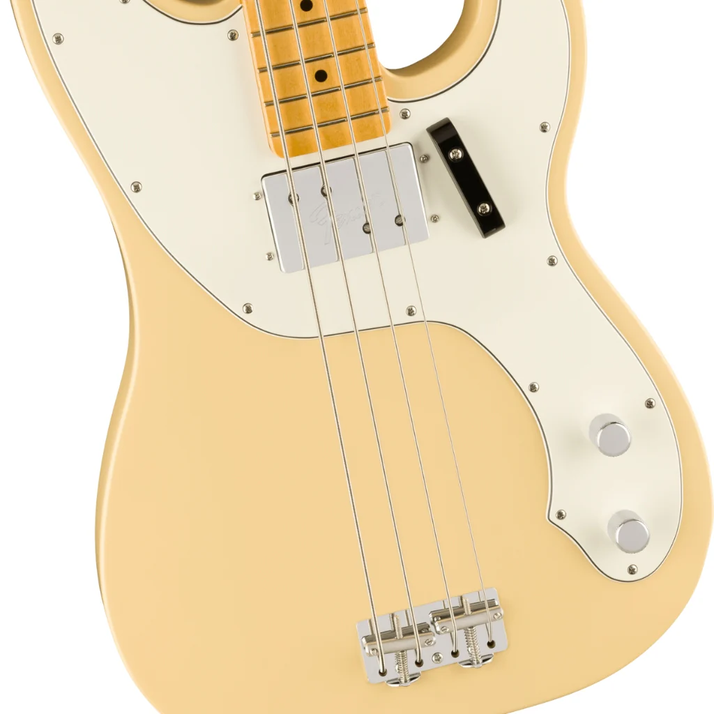 Fender Vintera II '70s Telecaster Bass, Maple Fingerboard, Vintage White - Image 6