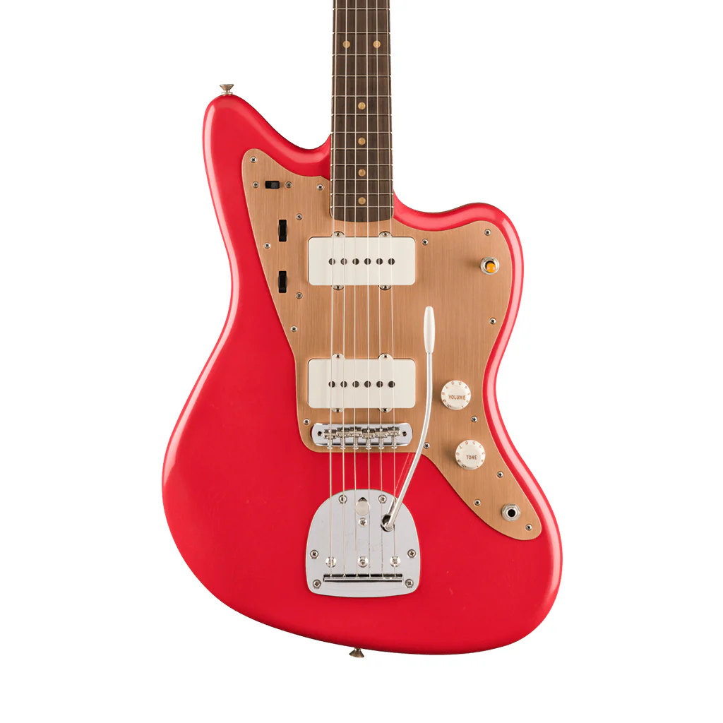 Fender Vintera II Road Worn 50s Jazzmaster Limited Edition Electric Guitar - Fiesta Red