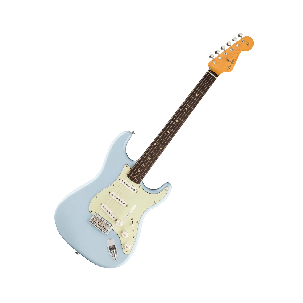 Fender Vintera II Road Worn '60s Stratocaster Limited Edition Electric Guitar - Sonic Blue - Image 8