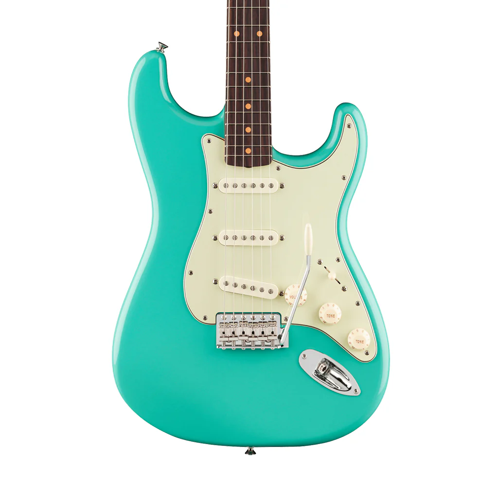 Fender Vintera III Early 60s Stratocaster Rosewood Electric Guitar - Seafoam Green