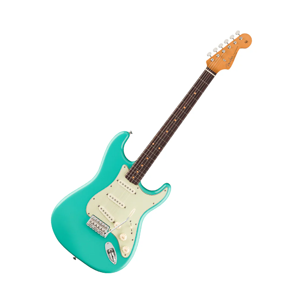 Fender Vintera III Early 60s Stratocaster Rosewood Electric Guitar - Seafoam Green - Image 8